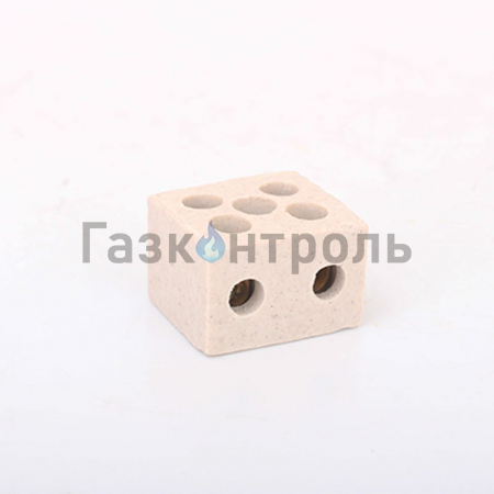 Керамические термостойкие клеммные колодки 2х2,5 фото 2