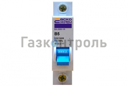 Выключатель УКРЕМ ВА-2000 1р 5А АсКо фото 1