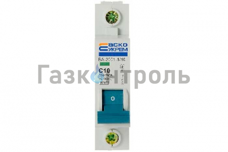 Выключатель УКРЕМ ВА-2001 1р 10А АсКо фото 1