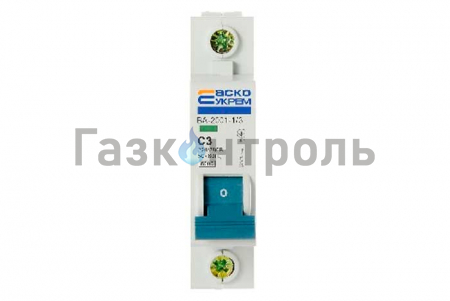 Выключатель УКРЕМ ВА-2001 1р 3А АсКо фото 1