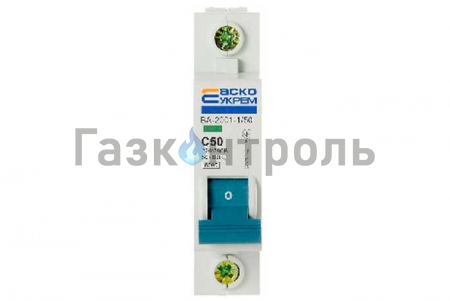 Выключатель УКРЕМ ВА-2001 1р 50А АсКо фото 1
